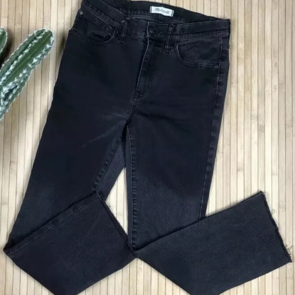 EUC MADEWELL Cali Demi Boot high rise jeans